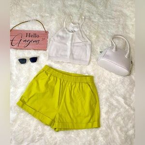 F21 elastic waist shorts (2 colors available)